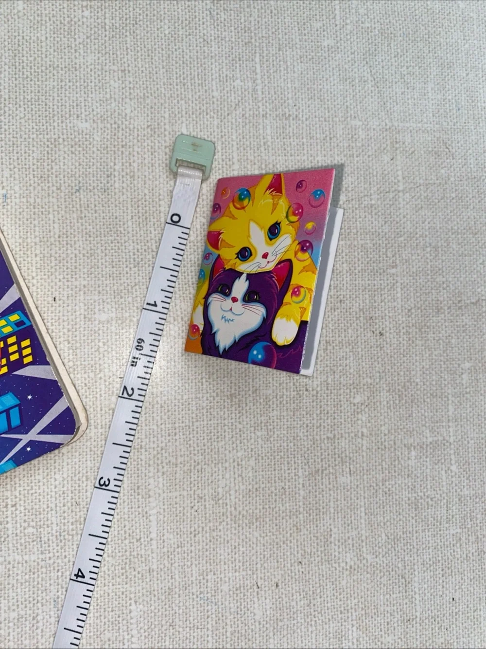 Lisa Frank mini notebook elephant playing piano NOT WRITTEN IN Vintage